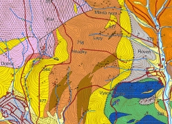 Geologická mapa - náhled